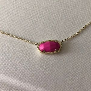 Pink Elisa Kendra Scott Necklace